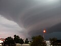 Derecho storm front