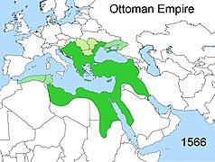 ოსმალეთის იმპერია სულეიმან I-ის დროს.