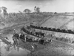 Horse-drawn tramway