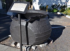 Try pot or Blubber Pot seen in Simon's Town in South Africa