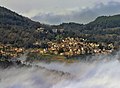 A village as seen from Bada