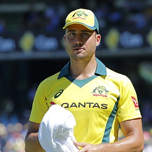 Marcus Stoinis under en Australien v England ODI-match 2018.