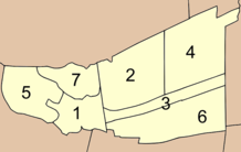 Mapa dos Distritos