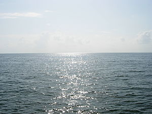 Arabian Sea viewed from Nariman Point