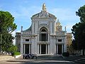 Façade van Basilica di Santa Maria degli Angeli in Assisi