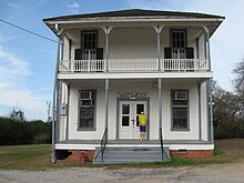 Burnt Corn, Alabama, Front view of Lowrey's General Store and Post Office.JPG