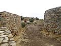 Entrada fortificada e desviada do castro das Cogotas (provincia de Ávila).