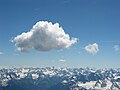 Cumulus over Alpene.