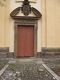 Portes de l'église.