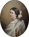 Портрет Є. Ф. Тютчевої, 1850-ті.