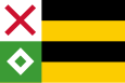 Vlag van de gemeente Moerdiek