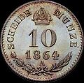 Moneda de 1864