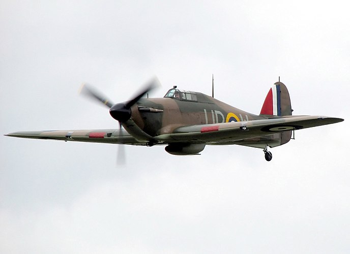 Самолёт Hawker Hurricane Mk1 (Великобритания)