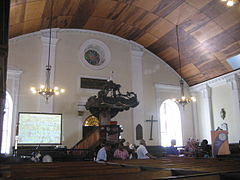 Kansel van die Lutherse Kerk in Kaapstad