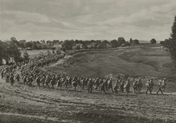 March of the 1st Czechoslovak Rifle Regiment from Ternopil in Staroconstantinovo, Volynska Oblast, September 1917.png