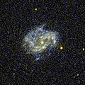 NGC 4051 afbeelding door de ruimtetelescoop GALEX