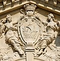 Coat of arms of Paris, relief by Émile Peynot