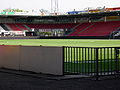 Blick über das Spielfeld (April 2010)