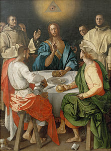 'Måltidet i Emmaus' (1525)