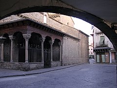 Pórtico de la Catedral de Jaca.