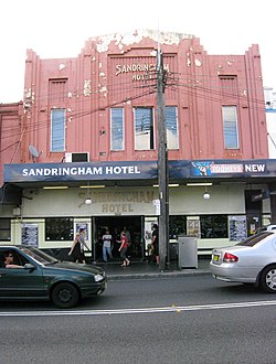 Sandringham Hotel on King St, Newtown