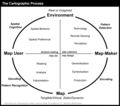 Image 4The cartographic process (from Cartographic design)