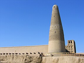 Emin-minareten i Turpan.