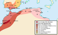 Image 14Phases of the expansion of the Almohad state (from History of Algeria)