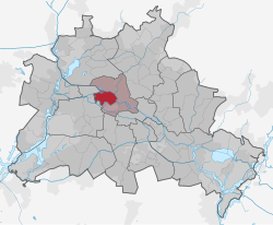 Mappa dei quartieri di Berlino