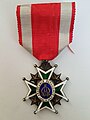 Croix de Chevalier de l'ordre royal de la Couronne d'Acier (revers)