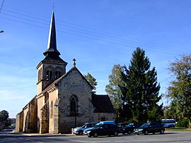 The church of Saint-Martin, in Loye-sur-Arnon