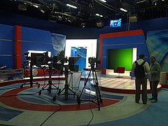 Estúdio do Ratinho no SBT, onde a senadora Marina Silva gravará entrevista logo mais (4386757523).jpg