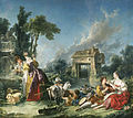 La fontaine d'amour, door François Boucher