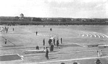 Lapangan Olimpiade Francis di Kampus Danforth, yang digunakan selama Olimpiade 1904