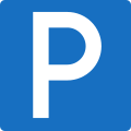 1a: Parking lot or parking lane