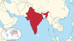 Location of India