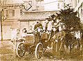 Image 40The first automobile in Japan, a French Panhard-Levassor, in 1898 (from History of the automobile)