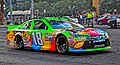 Kyle Busch com a pintura dos M&Ms Crispy