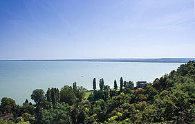 Lake Balaton, the largest lake in Central Europe