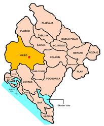 Nikšić – Mappa