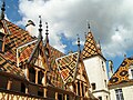 Intérieur de l'Hôtel Dieu (Hospices de Beaune) à Beaune