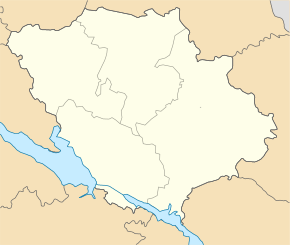 Котельва. Карта розташування: Полтавська область
