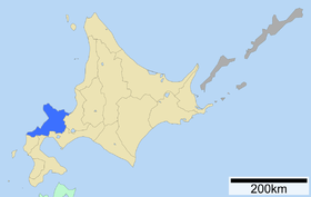 Localisation de Sous-préfecture de Shiribeshi