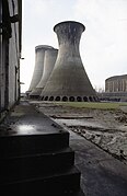 The first 1918 Van Iterson cooling tower, 1984