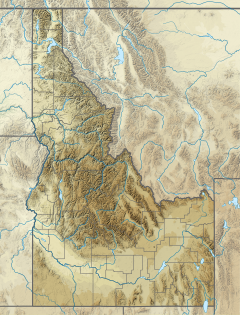 Big Peak is located in Idaho