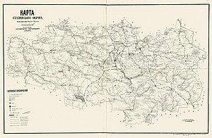 Сталинский округ на карте