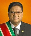 Suriname Chan Santokhi, presidente presidente da Comunidade do Caribe