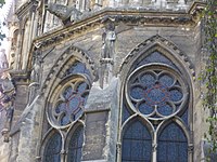 Kathedrale von Reims, Chorkapellen 1215–1220, Sechspässe im ausgereiften Maßwerk