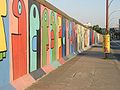 The East Side Gallery is the longest remaining part of the Berlin Wall.