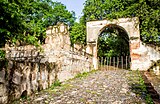 Entrada a la Antigua Finca El Frutal.